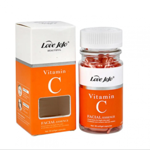 Cápsulas Blandas de Esencia Facial con Vitamina C