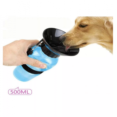 Botella de Agua Portátil para Mascotas 500 ml