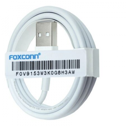 Cable USB a Lightning FOXCONN - 1 Metro para iPhone/iPad Ref: 1