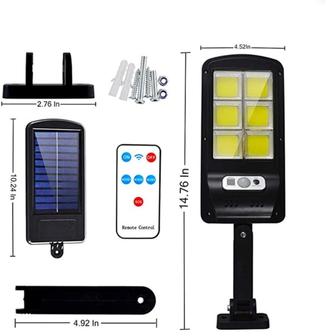 Lámpara Solar con Sensor de Movimiento