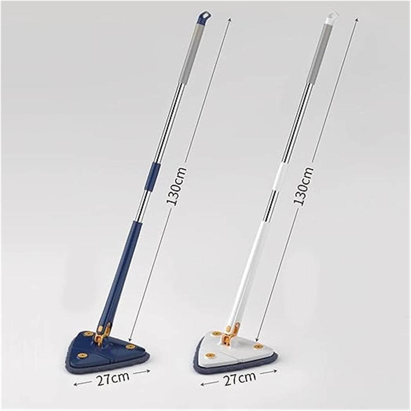 Combo Trapeador Giratorio Triangular de 360° + Repuesto – Limpieza Total