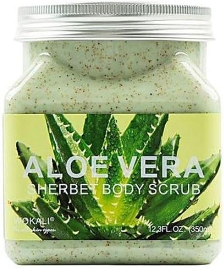 Crema Exfoliante de Aloe Vera de 12.3 oz