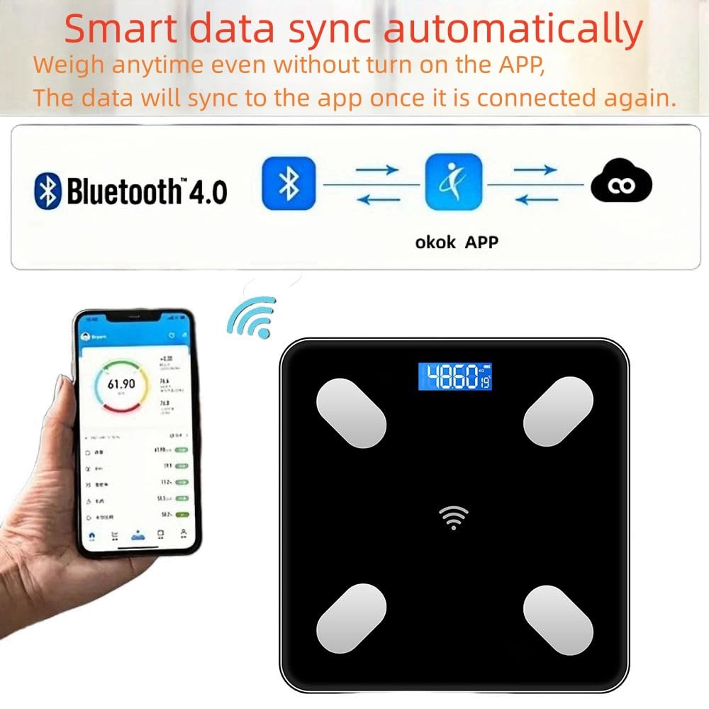 Báscula Inteligente con Conectividad Bluetooth