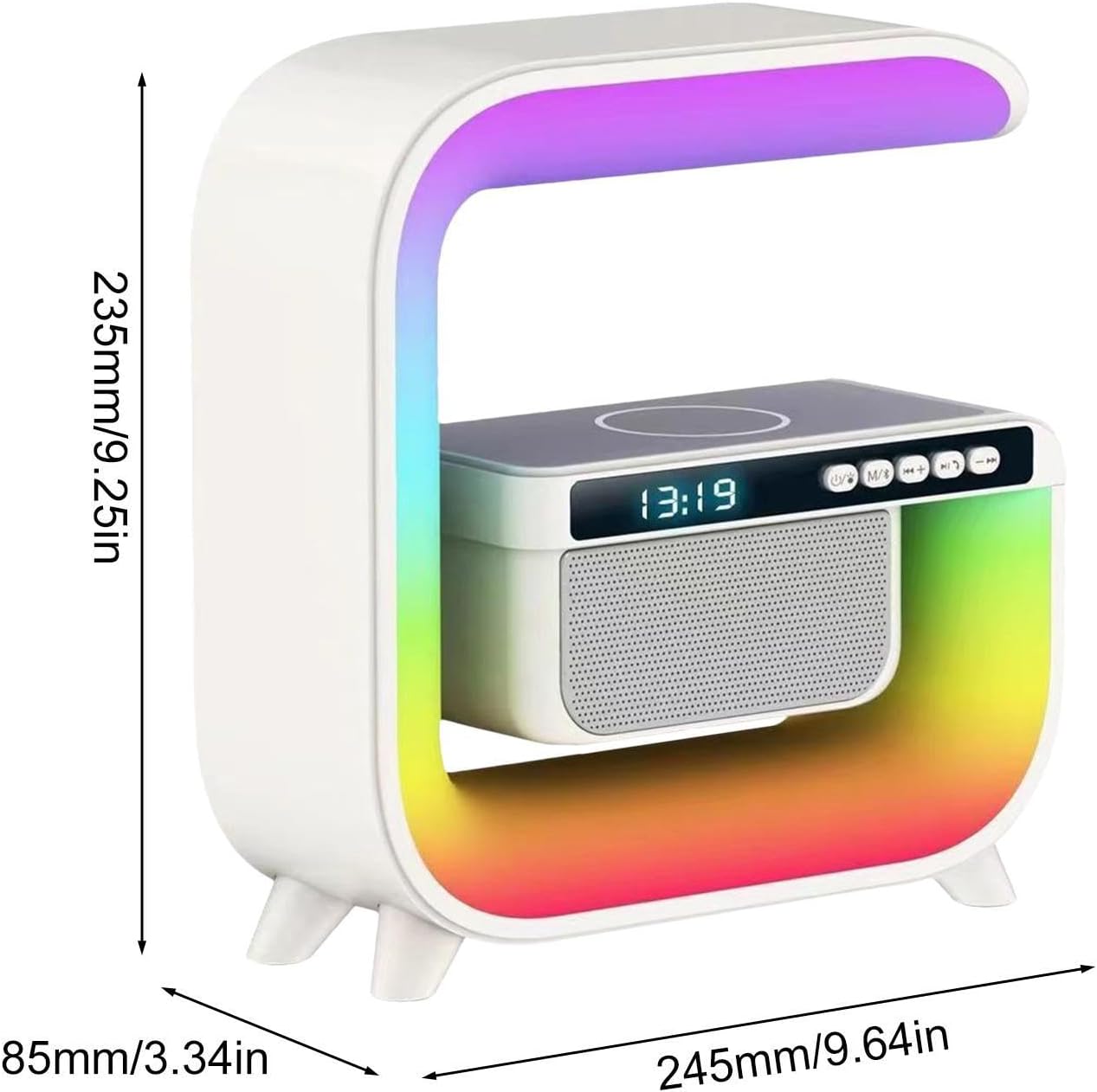 Lámpara LED con Cargador y Bocina
