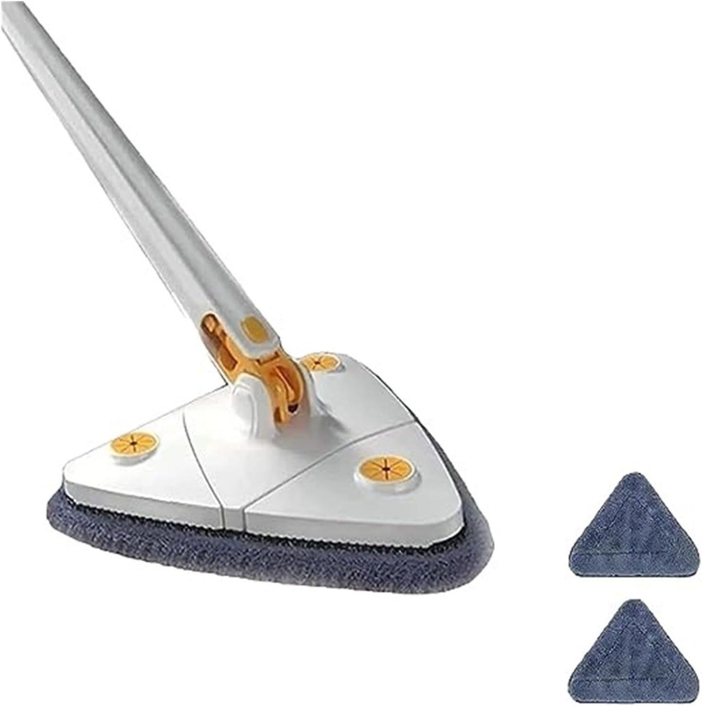 Combo Trapeador Giratorio Triangular de 360° + Repuesto – Limpieza Total