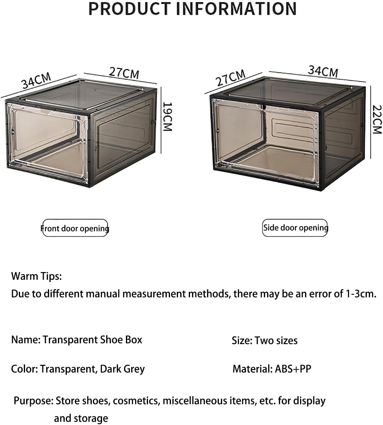 Caja Organizadora para Zapatos