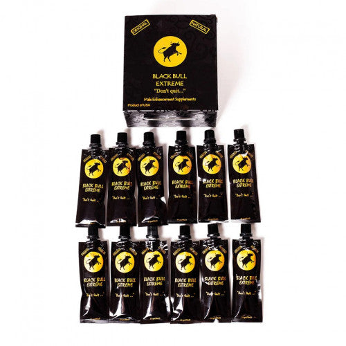 Miel Black Bull Extreme Caja de 12 Sobres de 15mg