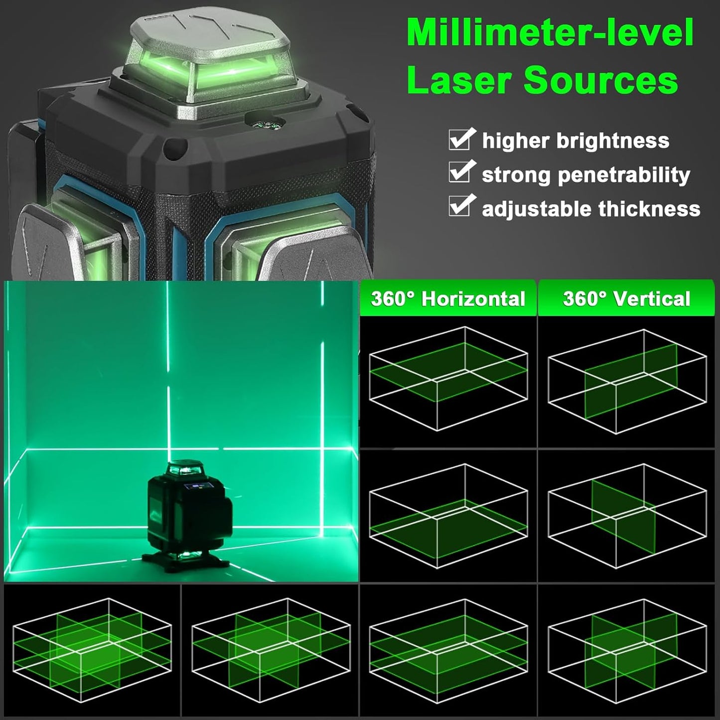 Set de Laser 16 pcs