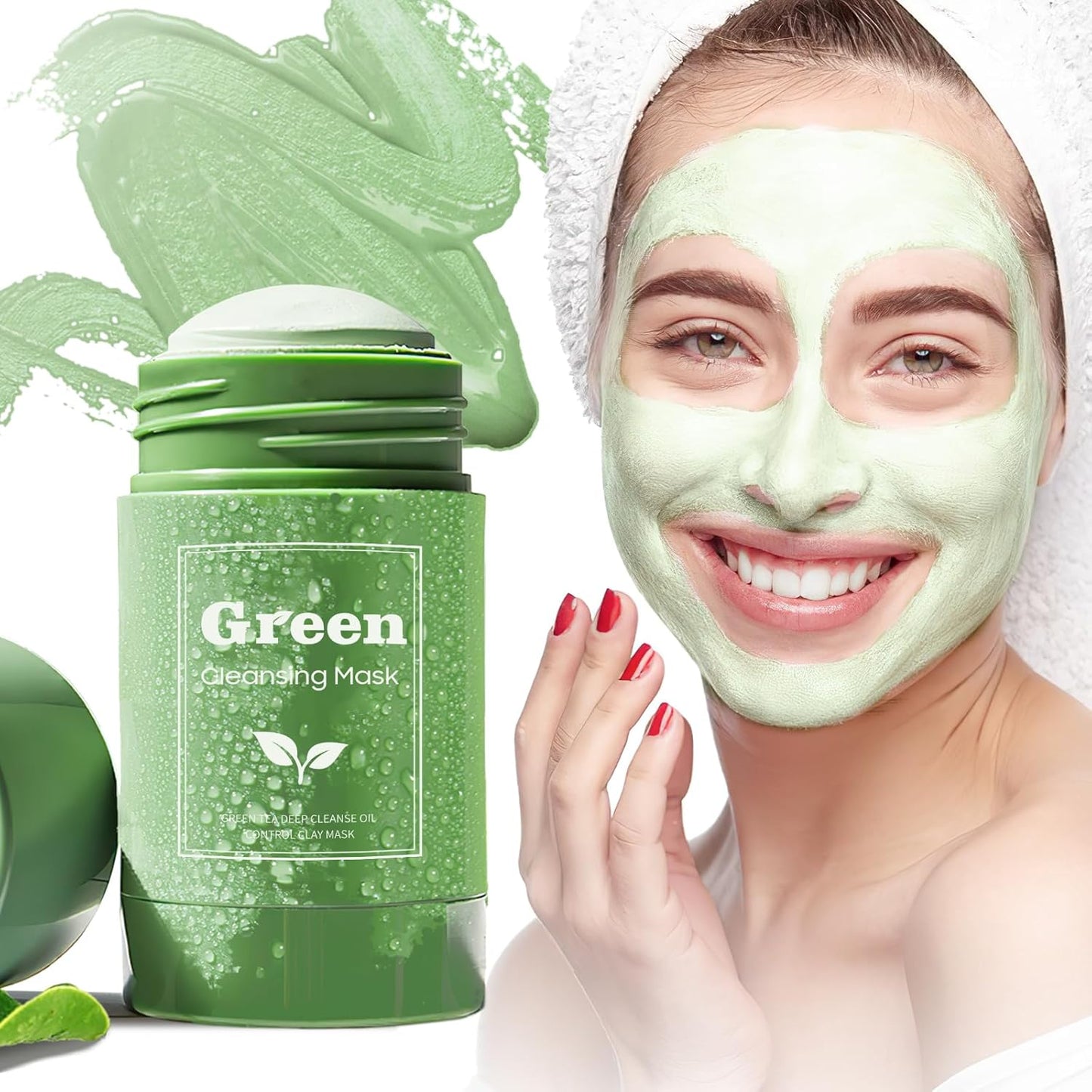 Mascarilla de Te Verde en Barra