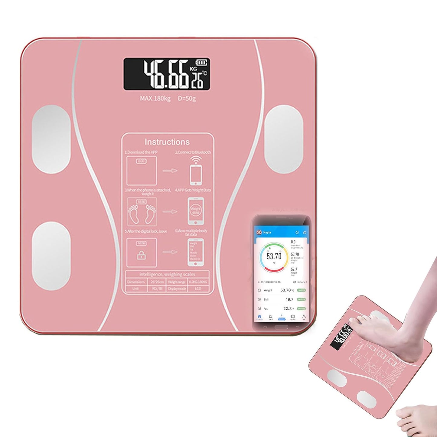 Balanza Smart con Bluetooth