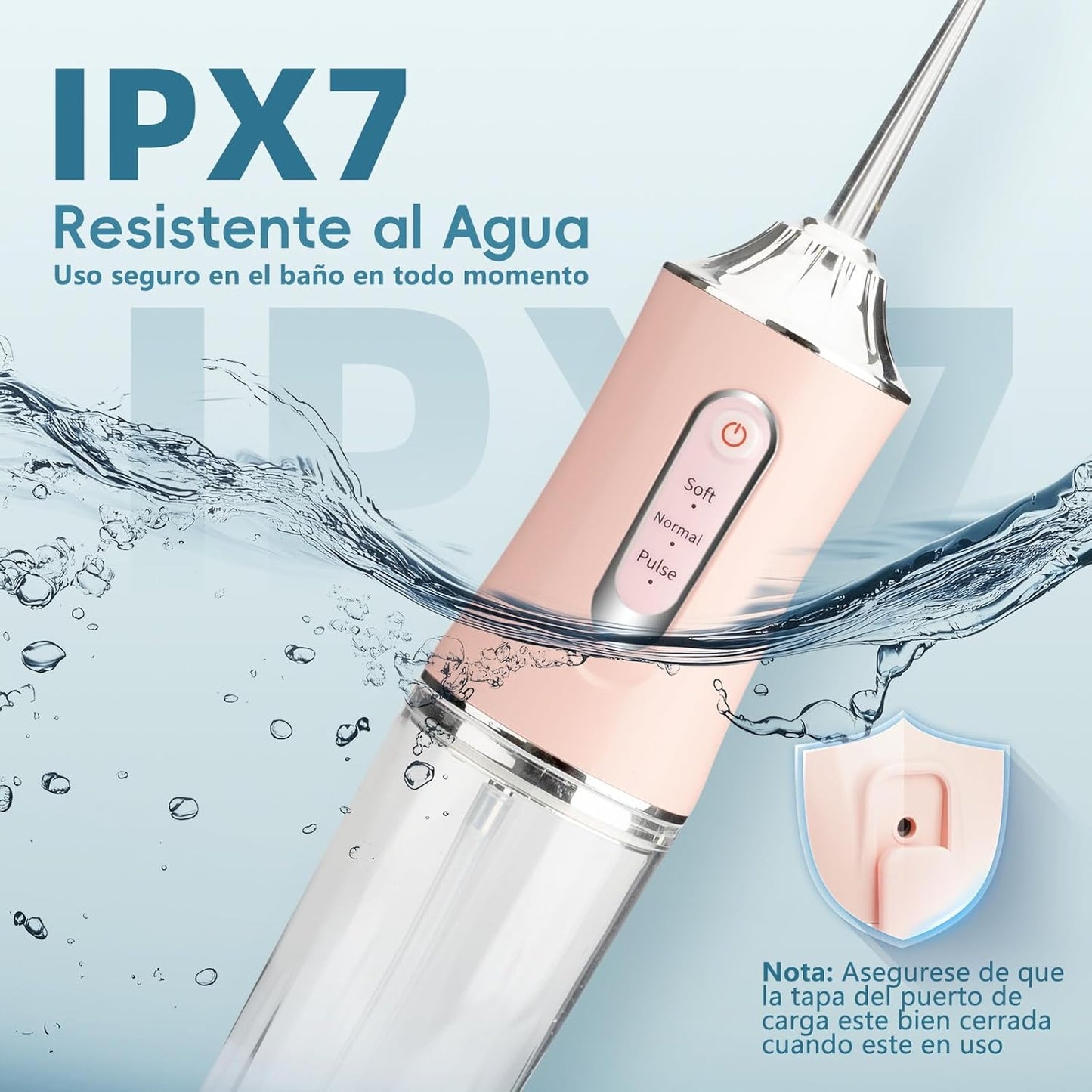 Irrigador Oral Portátil - Limpieza Dental Profesional