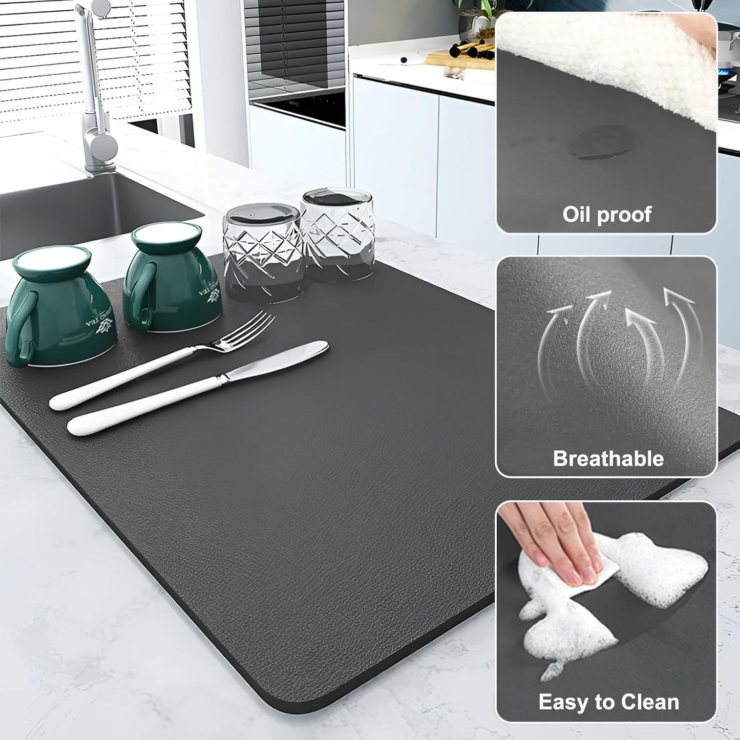 Alfombra para Platos Súper Absorbente