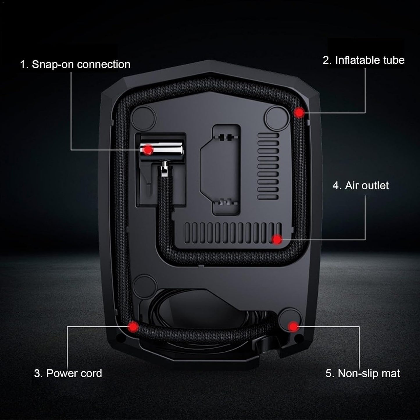 Compresor de Aire 12V Análogo