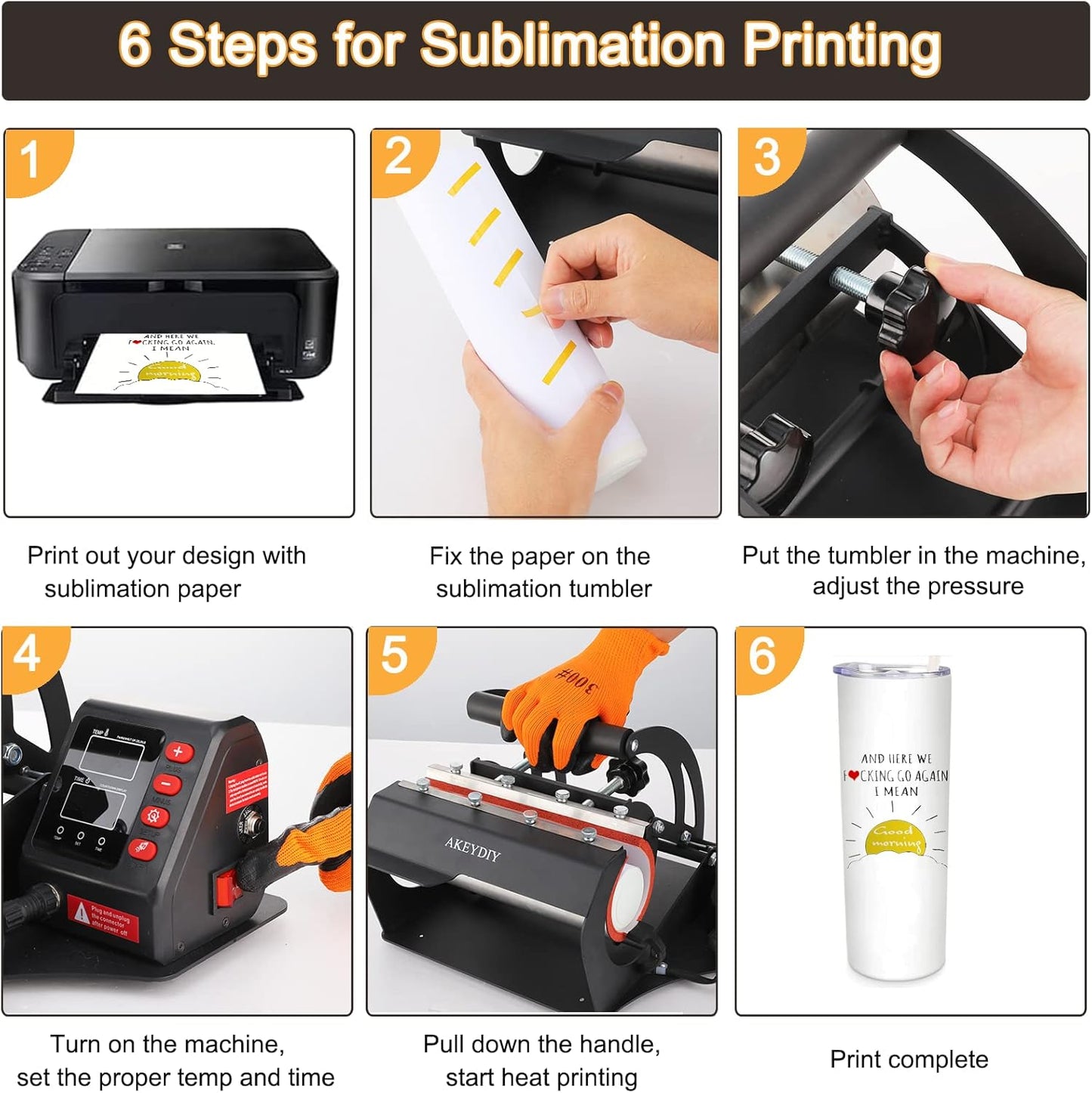 Maquina de Sublimacion Akeydiy