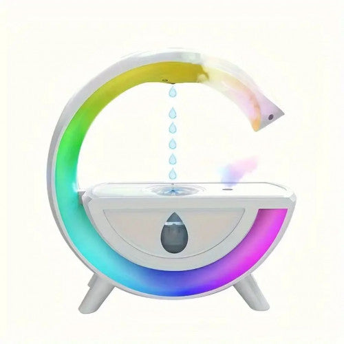 Humidificador Antigravedad con Luz Nocturna USB – Innovación y Relajación en tu Hogar