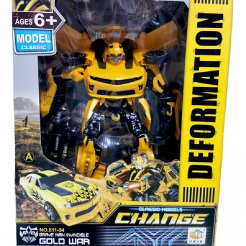 Muñeco Robot Transformer para Niños