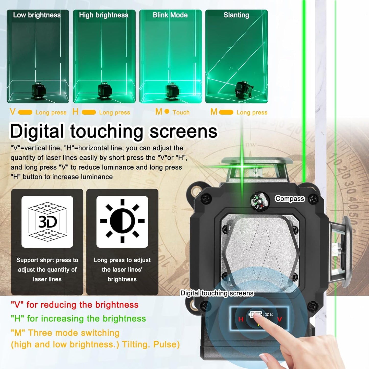 Set de Laser 16 pcs