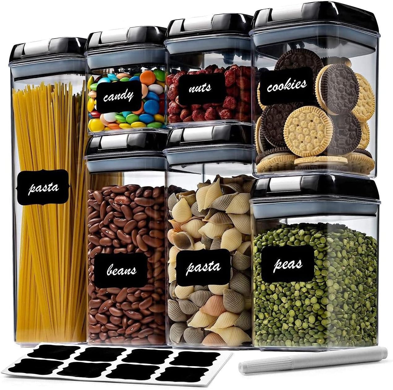 Set de Envases Herméticos 7 Piezas para Alimentos