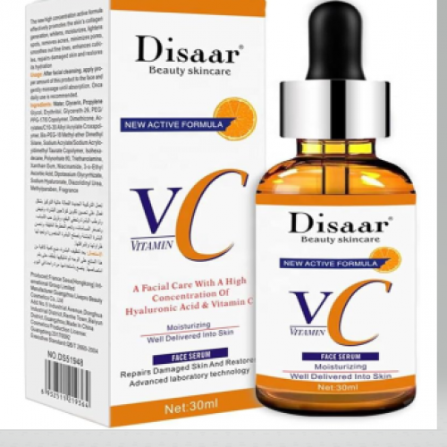 Sérum de Vitamina C con Ácido Hialurónico – Hidratación y Reparación Profunda