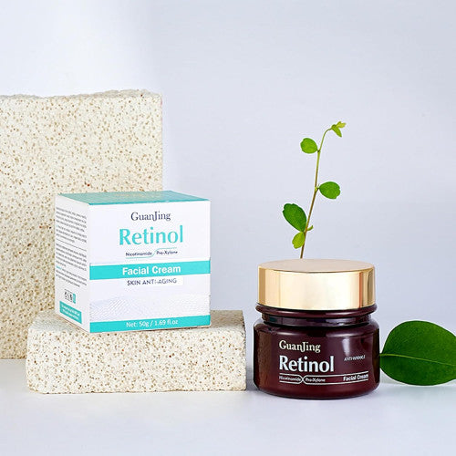 Crema Facial para Ojos Antiedad con Retinol Guanjing – 30g