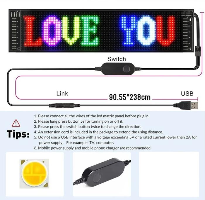 Letrero LED de Desplazamiento