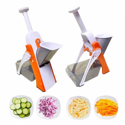 Cortador de Alimentos con Mandolina Segura para Cocina