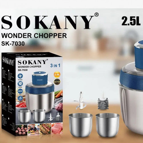 Triturador de Alimentos 2.5L Sokany SK-7030