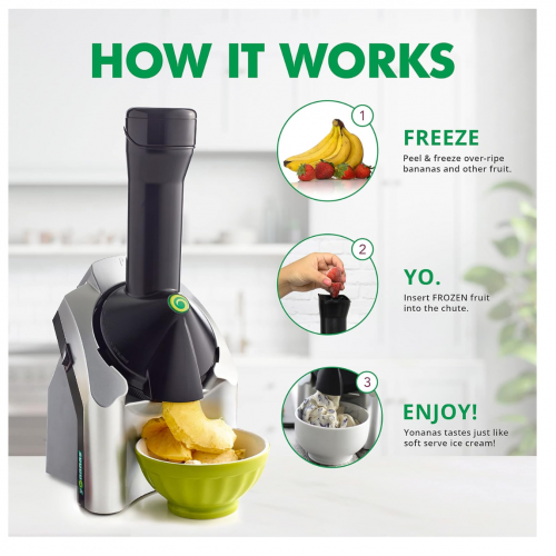 Máquina de Helado Suave de Frutas Congeladas