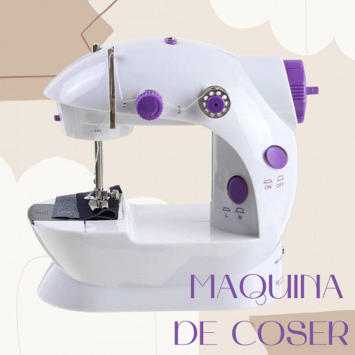 Máquina de Coser Portátil con Diseño Compacto y Elegante