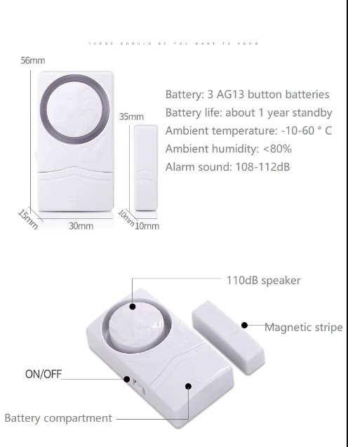 Alarma Magnética para Puerta