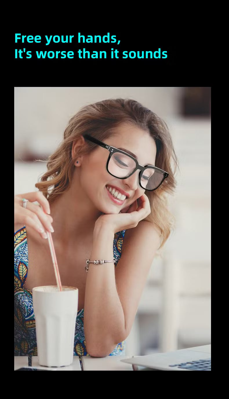 Lentes Inteligentes Fecoul Bluetooth 5.4 - Audio + Protección UV400