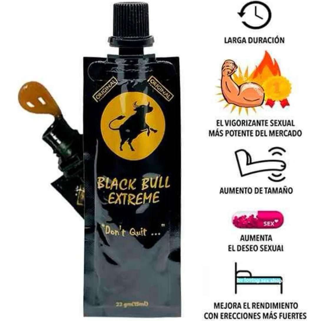 Miel Black Bull Extreme Caja de 12 Sobres de 15mg