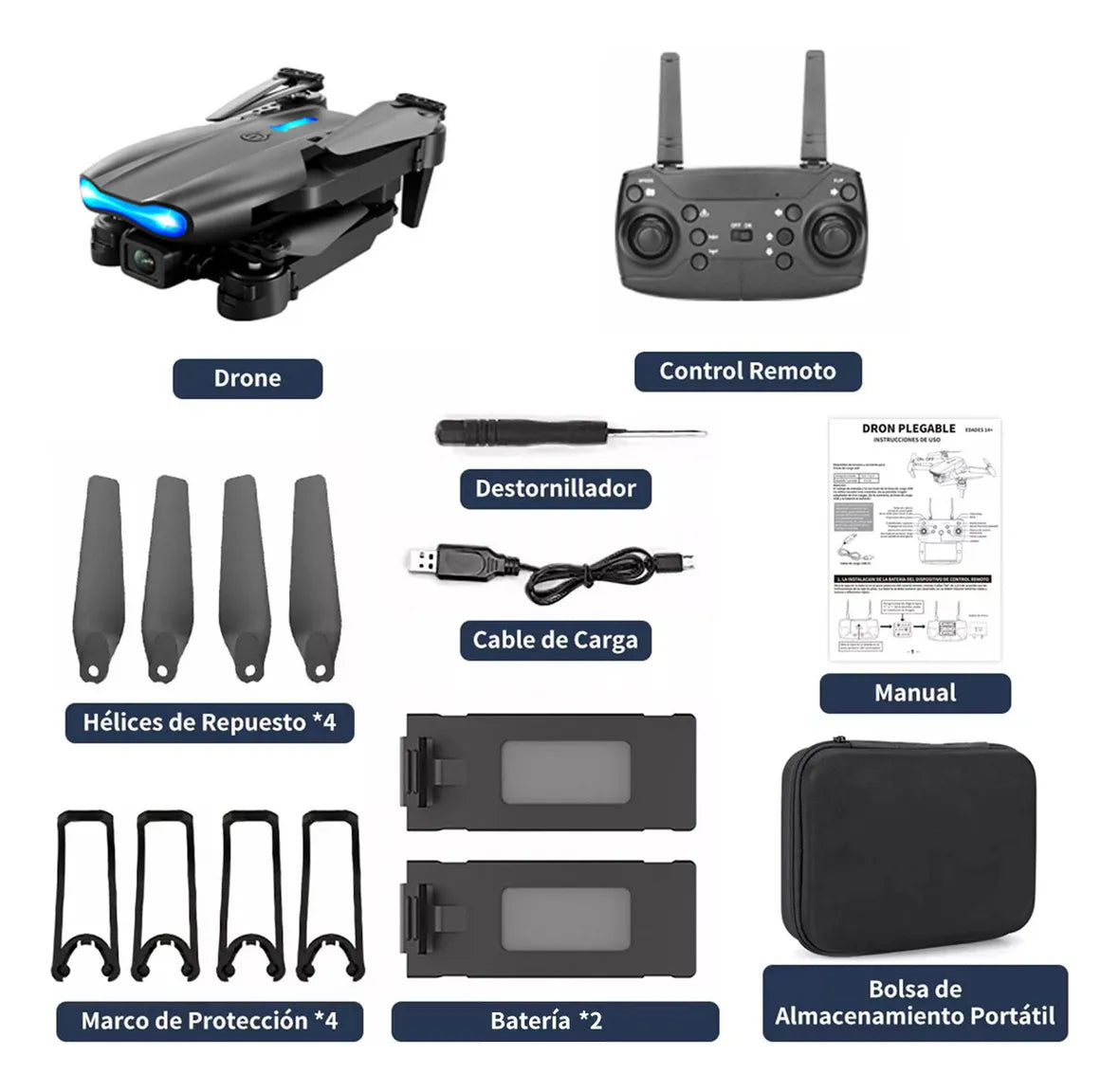 Drone E99 Pro - ¡Fotografía y videografía aérea en tus manos!