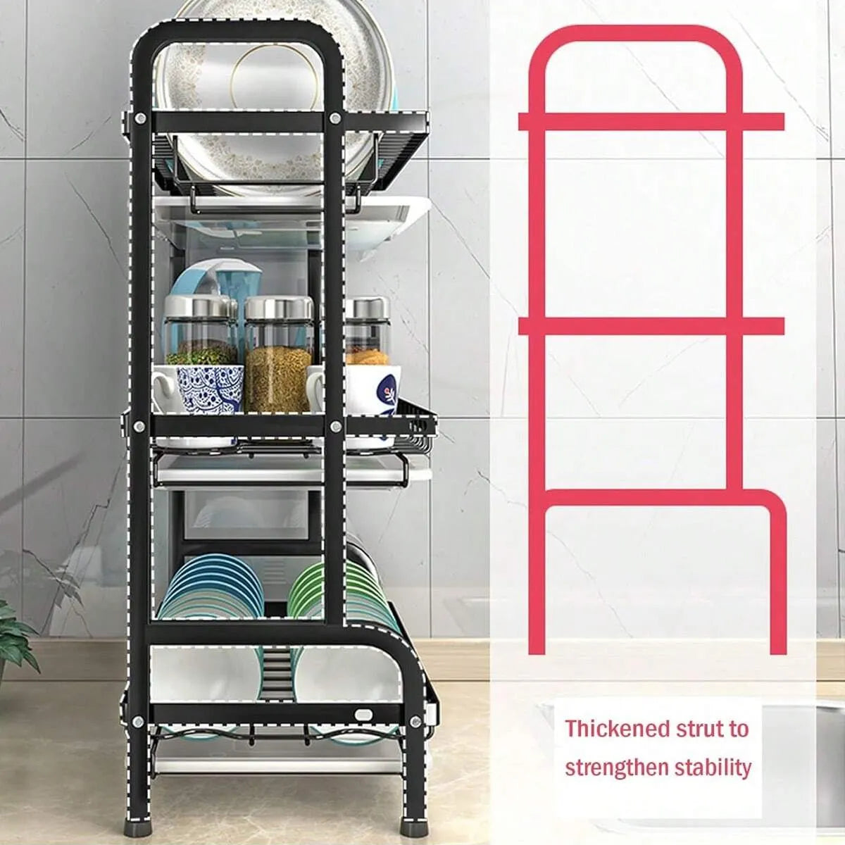 Escurridor de Platos 3 Niveles