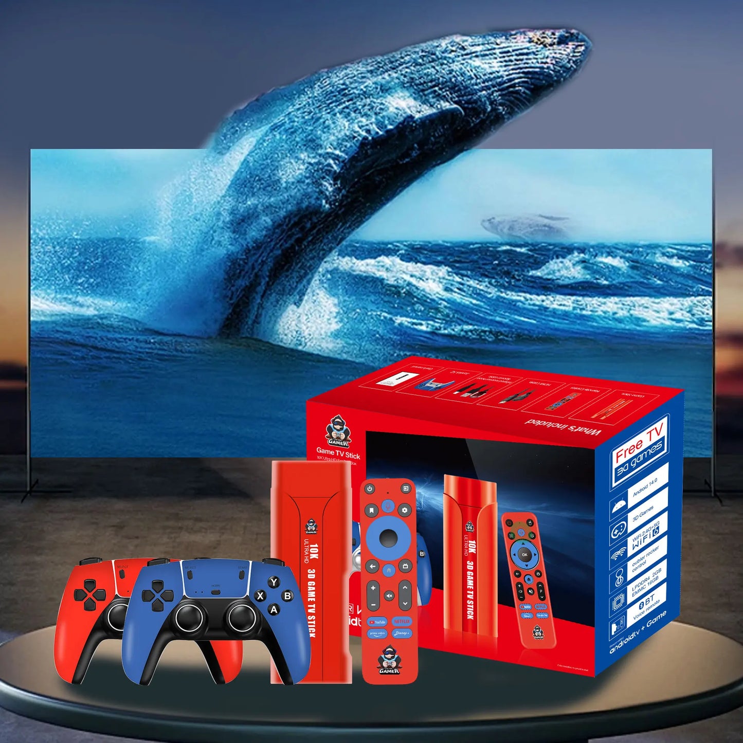 Game TV Stick 10K Ultra HD