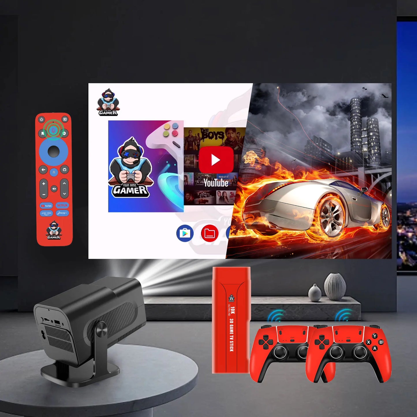 Game TV Stick 10K Ultra HD