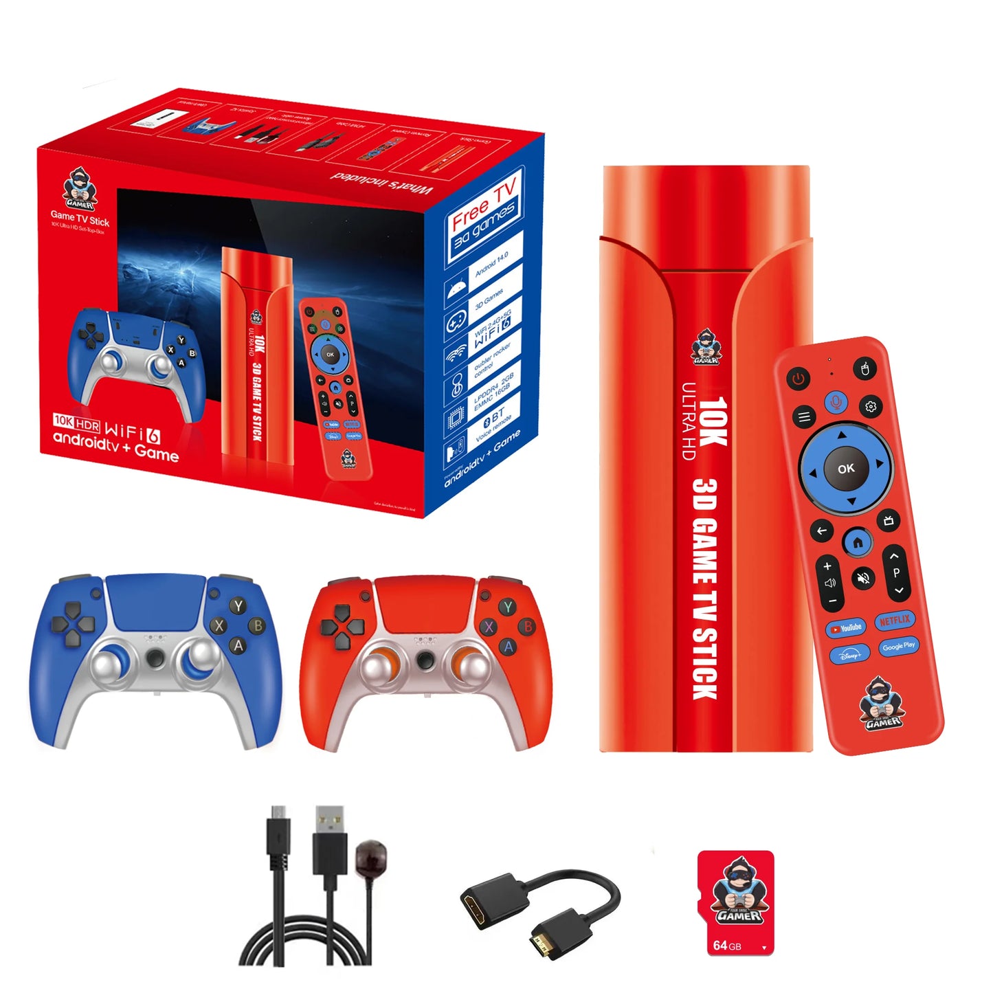 Game TV Stick 10K Ultra HD