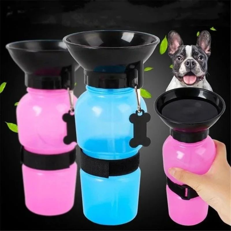 Botella de Agua Portátil para Mascotas 500 ml