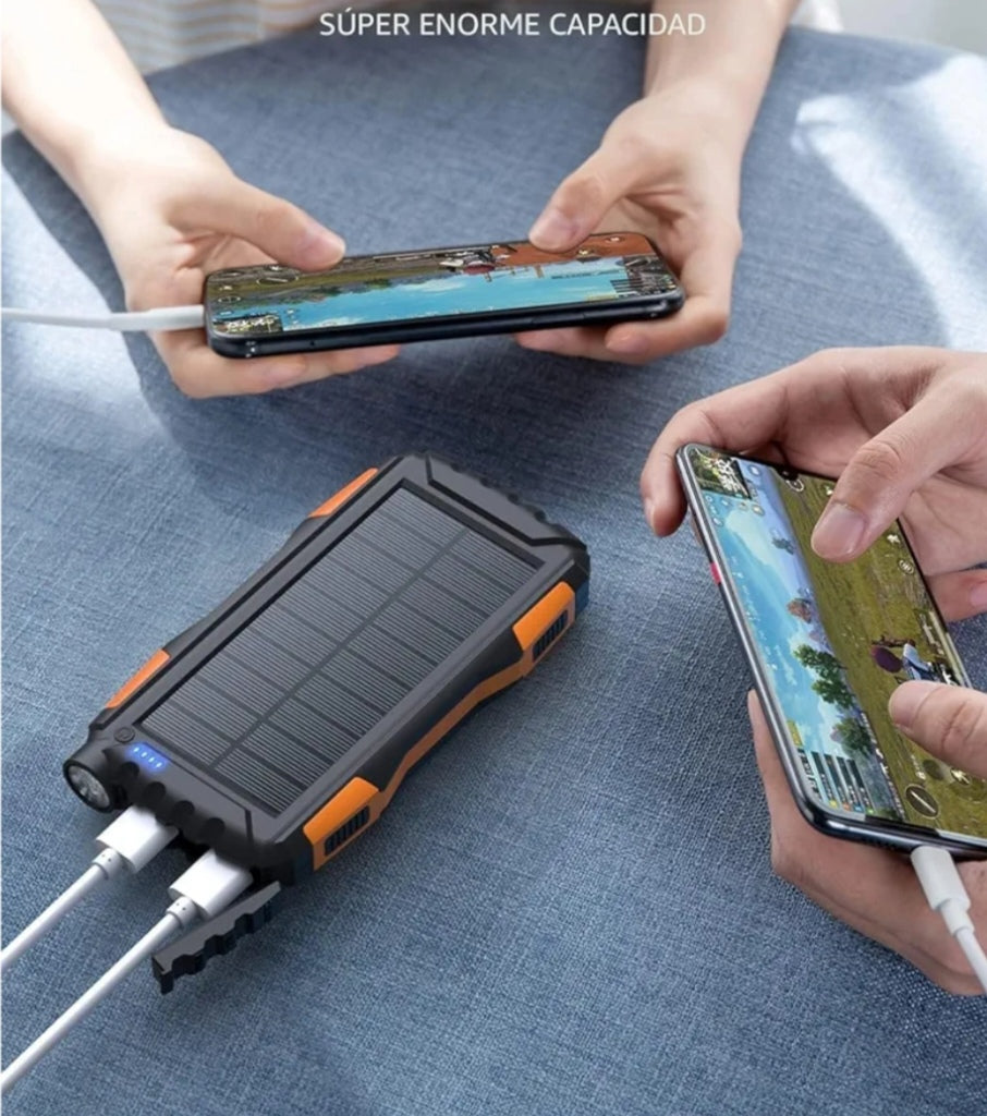 Power Bank con Carga Solar