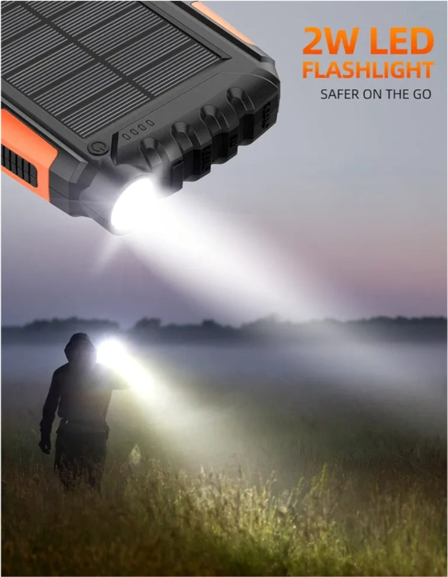 Power Bank con Carga Solar