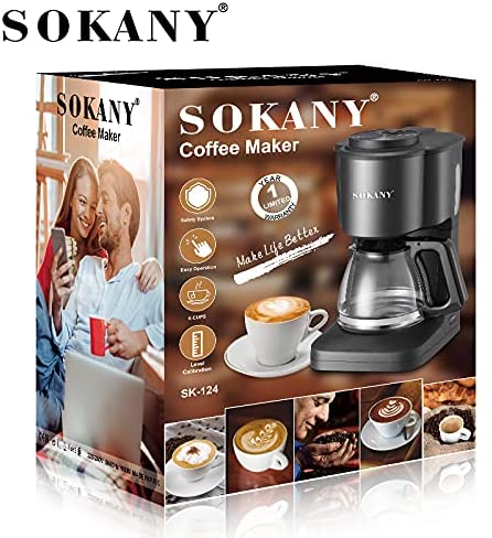 Cafetera Sokany SK-124