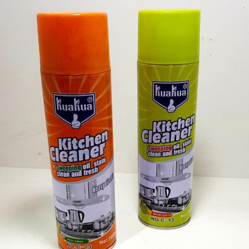 Spray Limpiador de Grasa en la Cocina