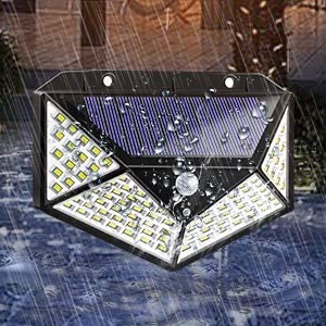 Lámpara Solar de Pared con Sensor de Movimiento