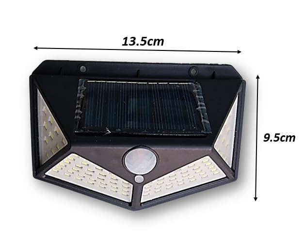 Lámpara Solar de Pared con Sensor de Movimiento