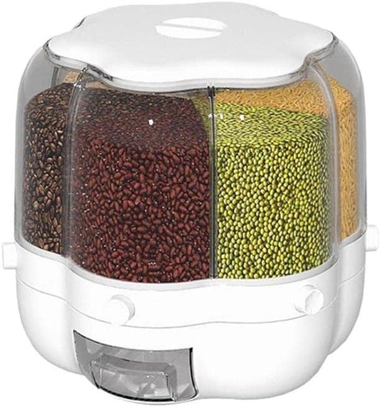 Dispensador de Granos con 6 Compartimentos