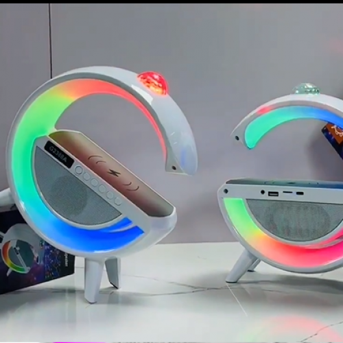 Lámpara Galaxis 3 en 1 tipo LED con Cargador y Bocina
