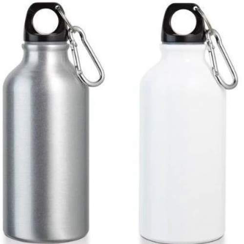 Termo de Aluminio 500ml Blanco para Sublimacion