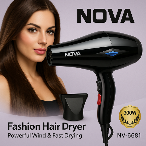 Blower Nova 6681 - Secador de Cabello Profesional 300W