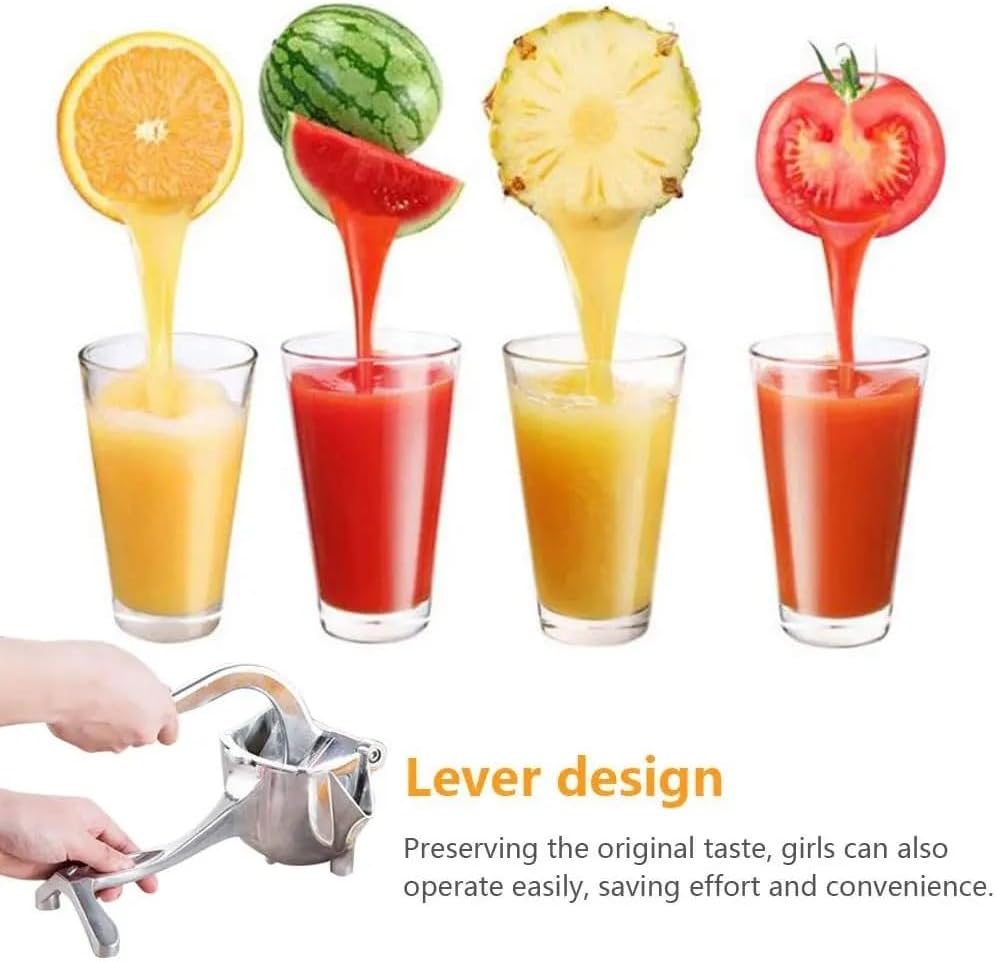 Exprimidor de Frutas de Acero Inoxidable