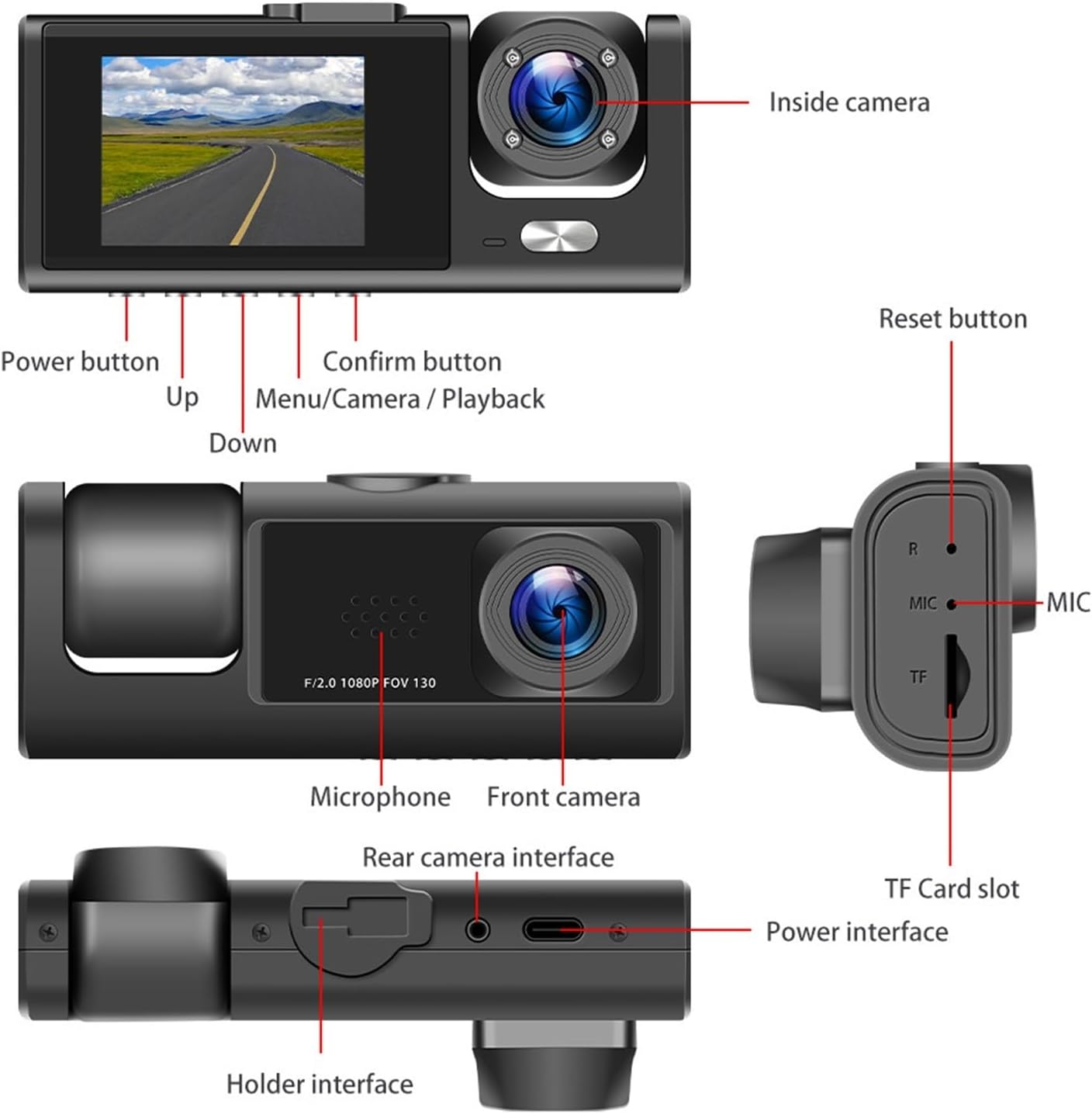 Cámara DVR para Automóvil - ¡Graba tus viajes con seguridad!